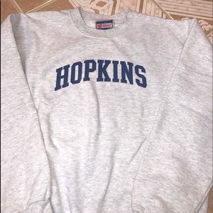 Johns Hopkins University crew neck